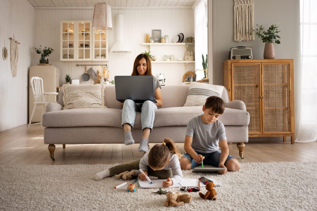 A neat and organized home keeps the whole family happy and cozy.